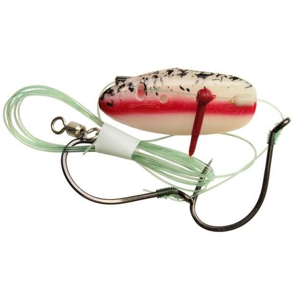 Krippled Anchovy Barbless Tandem, #629-Ocean Talker on Glow