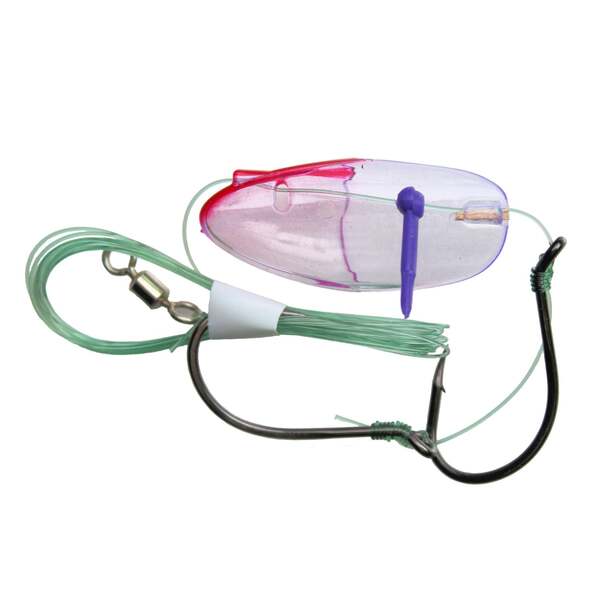 Krippled Anchovy Barbed Tandem, #219- Bloody Nose on U.V.