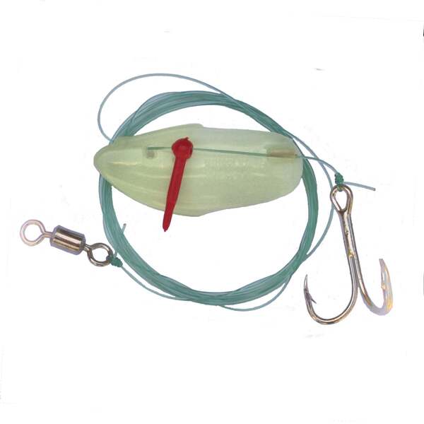Krippled Anchovy Barbed Treble Hook, Glow