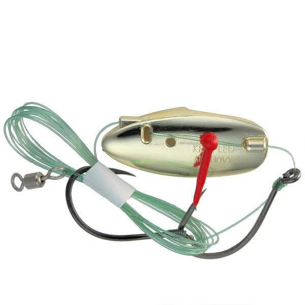 Krippled Anchovy Barbed Tandem, Gold