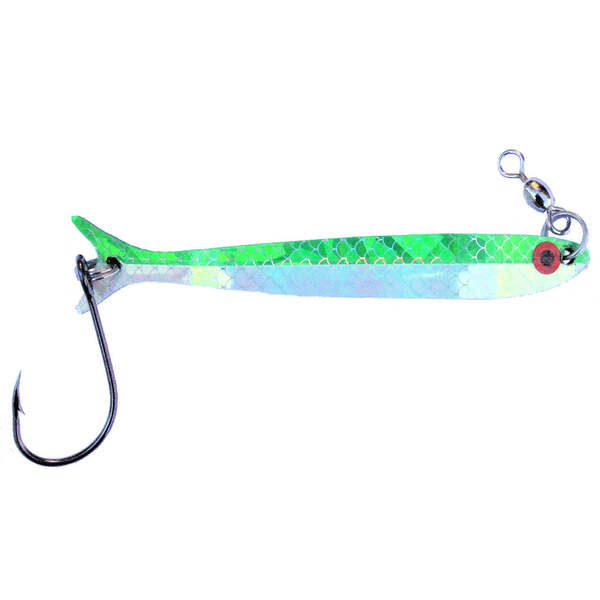 Krippled KC Needlefish Spoon, Green Glow