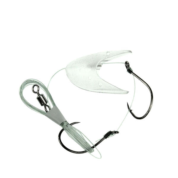 Krippled Herring #1 Barbed Tandem, Clear