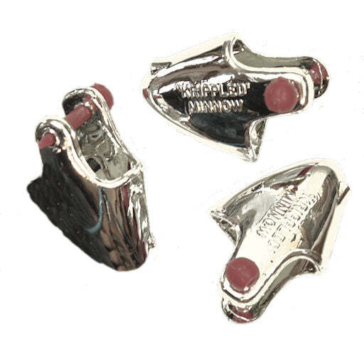 Krippled Minnow Unrigged 3-pack, Krome