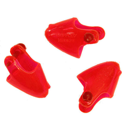 Krippled Minnow Unrigged 3-pack, Red