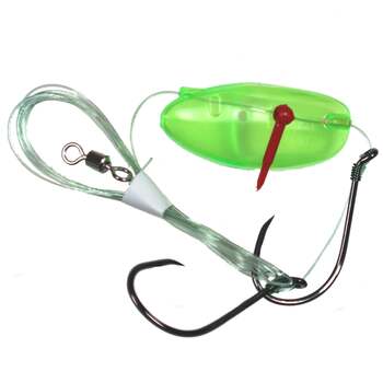Barbless green tandem