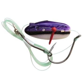 Purple black on glow