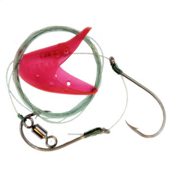 Red barbed tandem rig